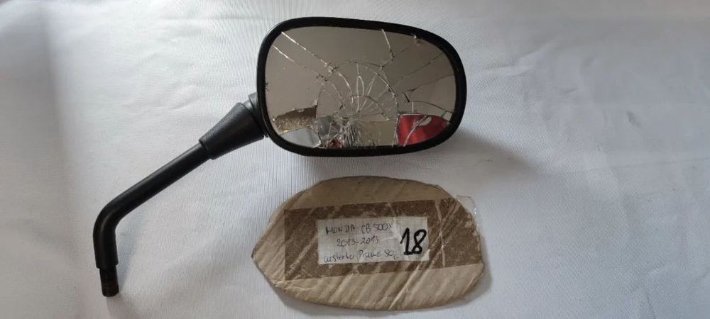 &amp; LUSTERKO PRAWE HONDA CB500X CB500 13R - 15R #18