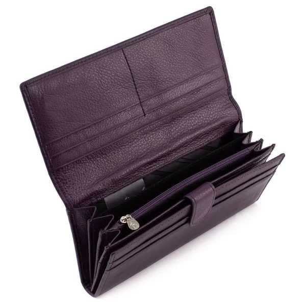 Женский фиолетовый кошелёк Marco Coverna mc1415-25