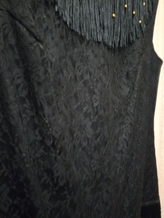 Платье вечернее ретро чёрного цвета