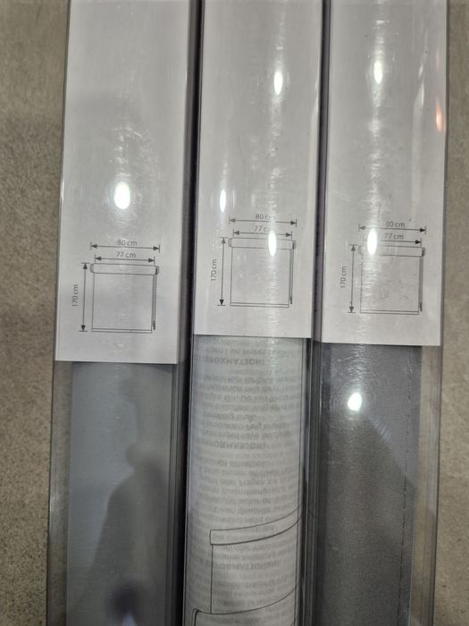 Ролета блекаут BOLGA 80x170см світло-сірий