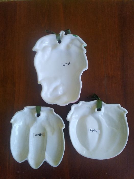 Декор Настінний  з кераміки 3 шт  АКЦІЯ  !Новорічна скидка 20%