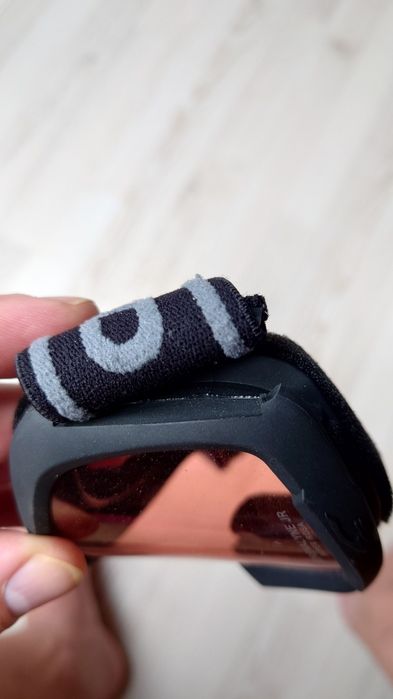Kask Wed'ze miętowy  plus rękawiczki Gogle i