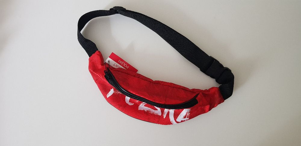 Nowa torba saszetka nerka Polska czerwona