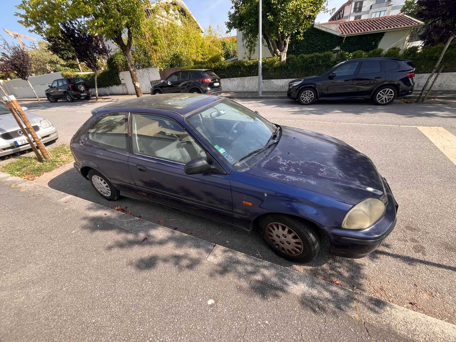 carro honda civic 1.4I S; gasolina/Gpl, 1997