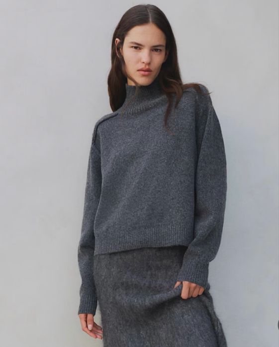 Теплый свитер H&m