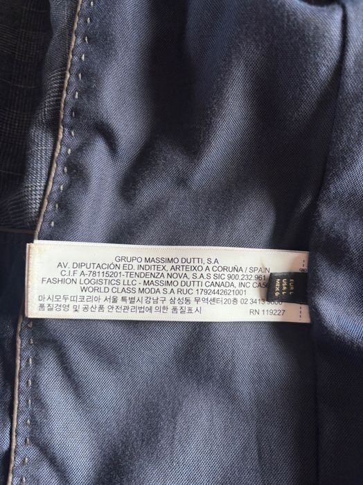 Casaco em pele Massimo Dutti