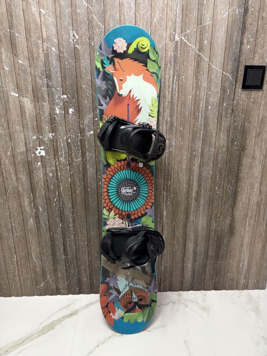 Zestaw deska wiązania snowboard Burton 138 cm