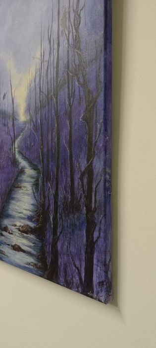 Obrazy akrylowy na płótnie naciągniętym na blejtram 70x50cm . M.L