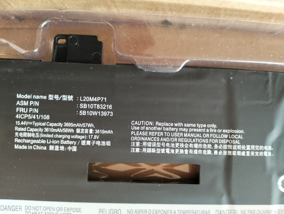 Bateria litowo- jonowa Lenovo
