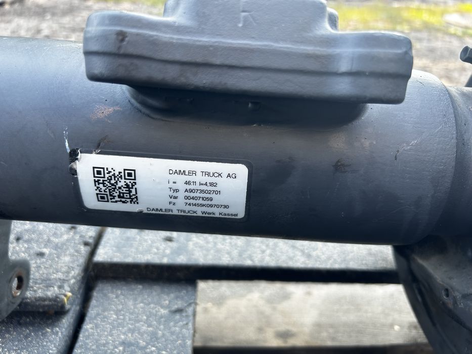 Most tylny blzniak Sprinter 907 przelozenie 46 na 11