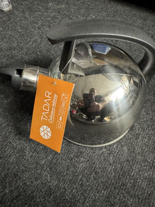 Czajnik stalowy Tadar 1.5L Nowy