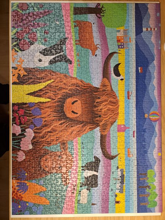 Puzzle Ravensburger "Highland Life" 1000el.