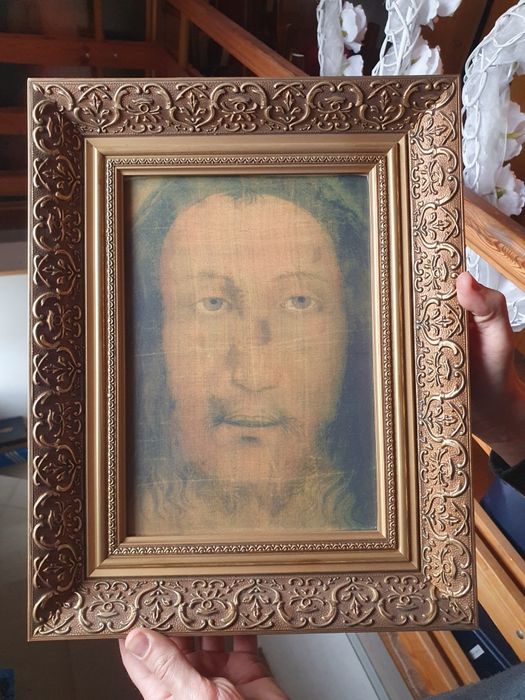 Obraz sakralny "Całun z Manoppello"