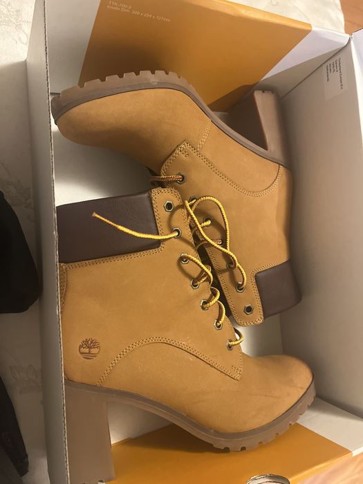 Botas Timberland nobuk cor de mel (novas)