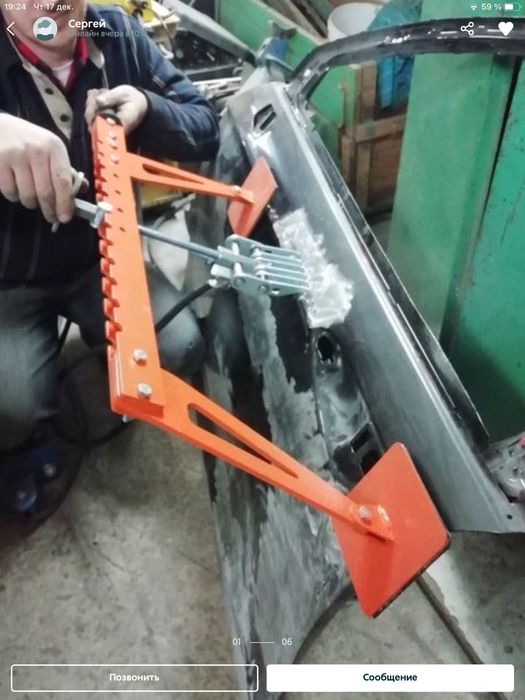 Гребінка посилена для. Споттер. Набор инструментов.