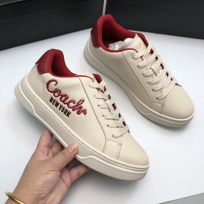 Шкіряні  трендові кеди Coach (оригінал)