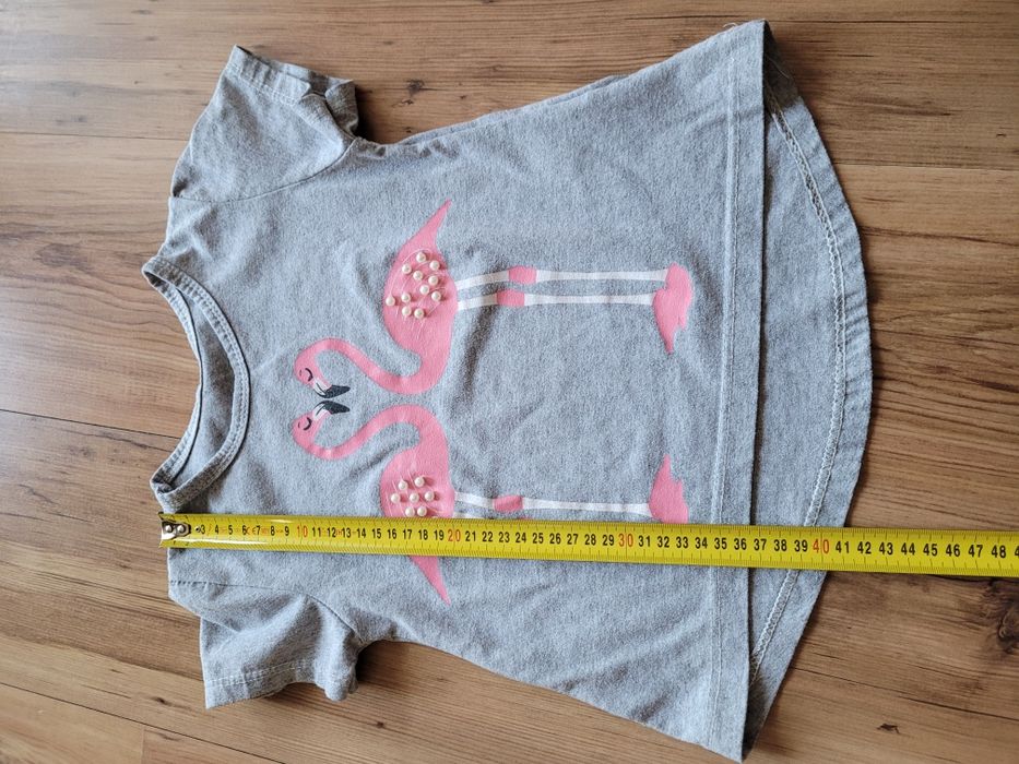 Bluzka t shirt Flaming koraliki 104