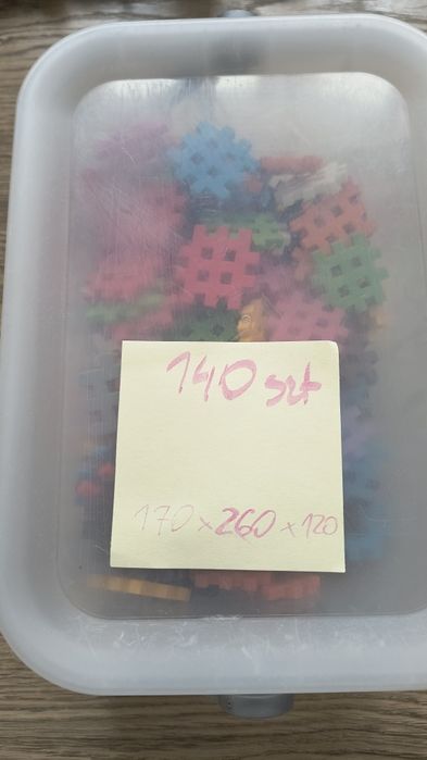 Klocki wafle mini Marioinex 140 szt.