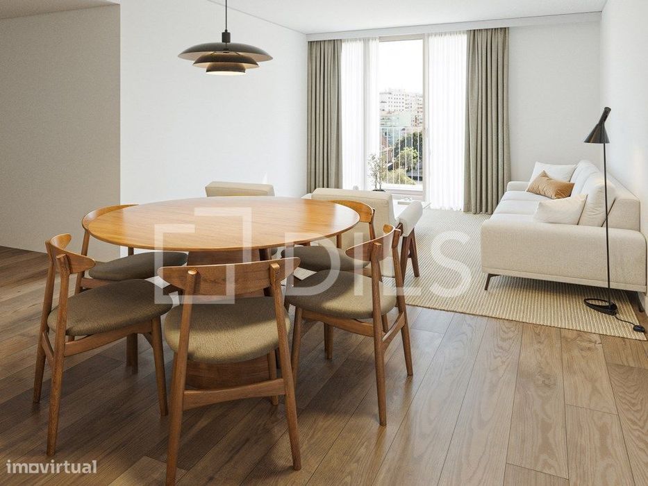 Apartamento T3 com varanda no novo empreendimento no campo Grande