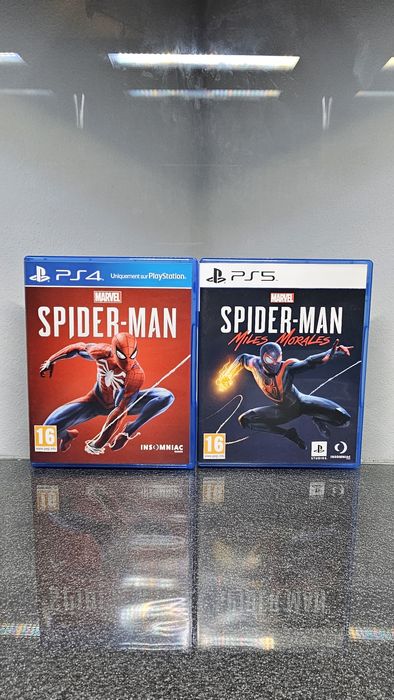 Pack 2X Spiderman Spider-Man Miles Morales PS5 PlayStation 5