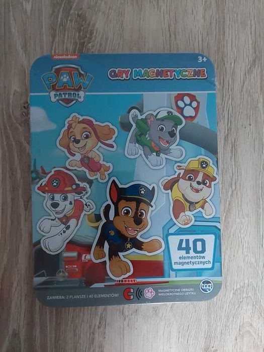 Nowa gra magnetyczna układanka psi patrol