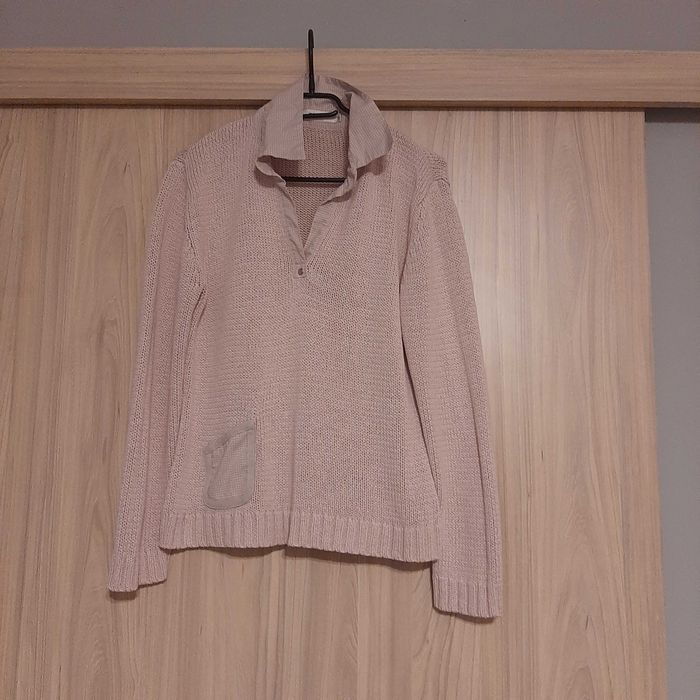 Sweter damski z kołnierzykiem