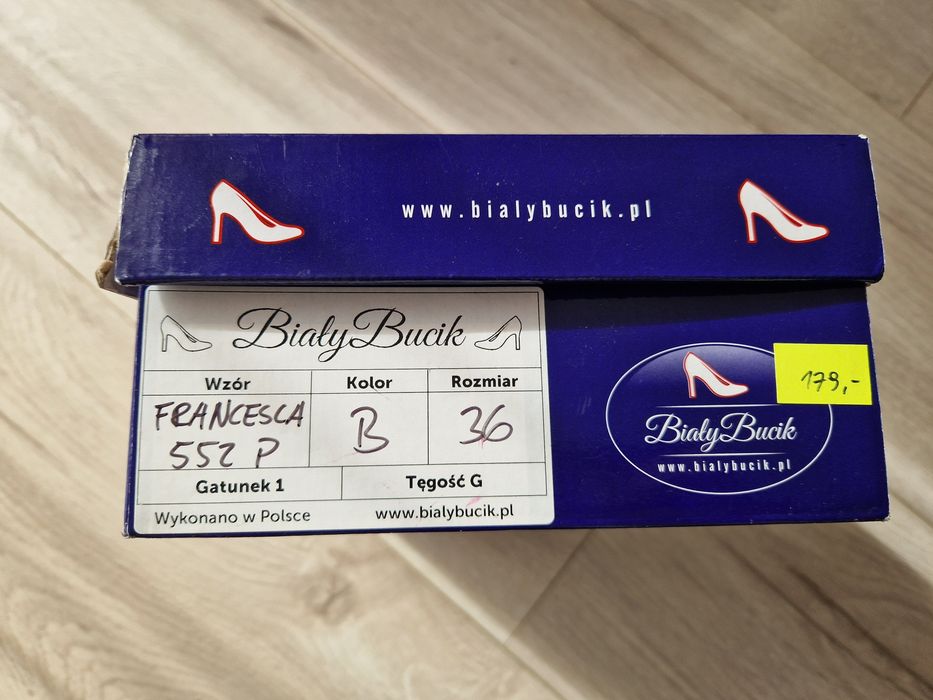 Buty ślubne białe