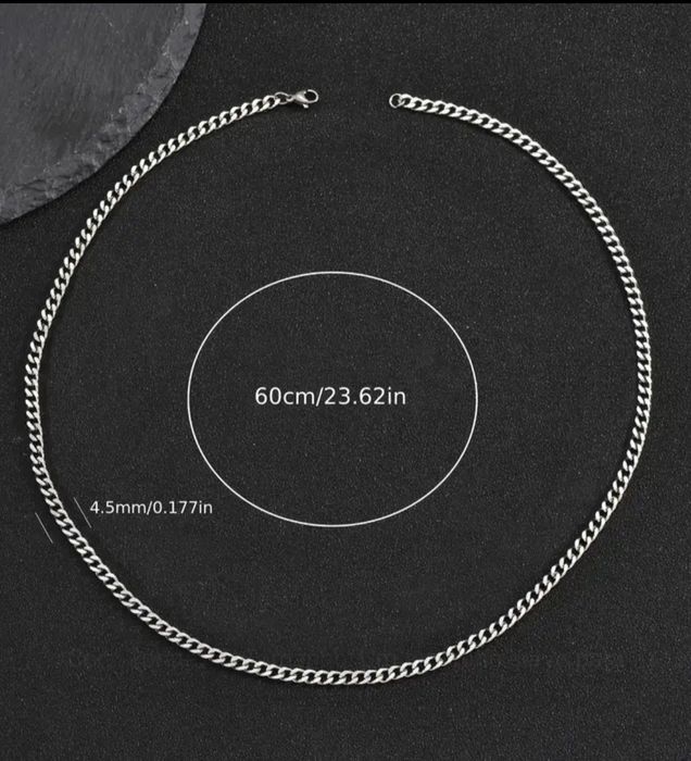 Fio de Pescoço Aço Inoxidável Homem