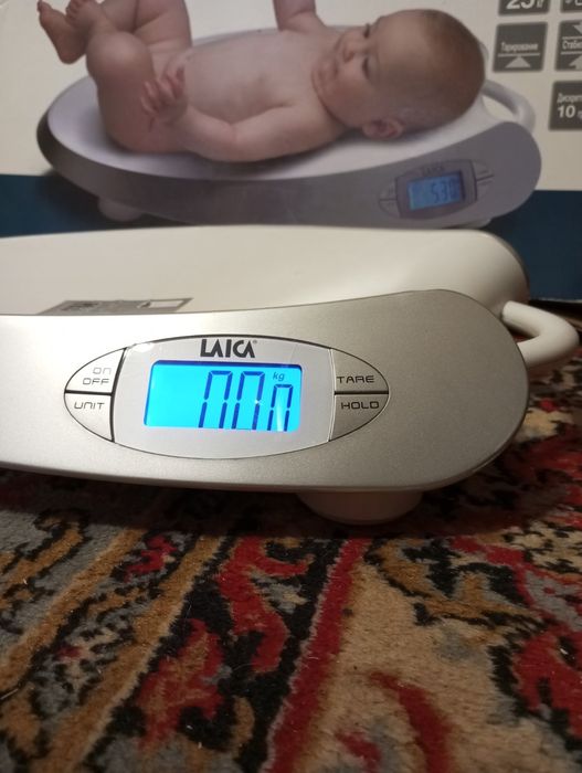 Ваги для новонароджених, Італія.