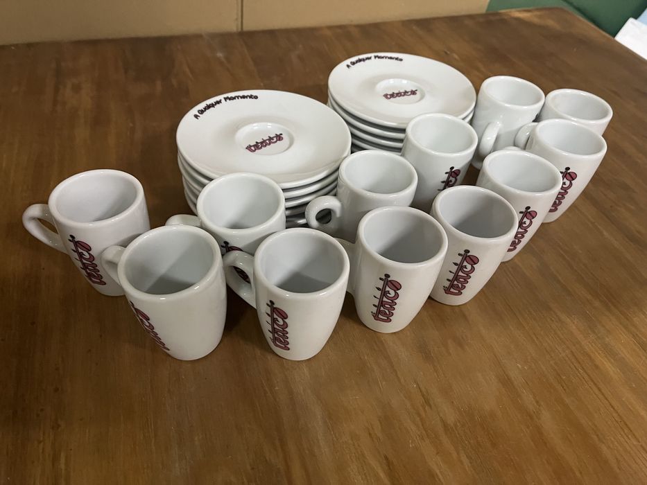 Chavenas de cafe TENCO conjunto de 12 unidades