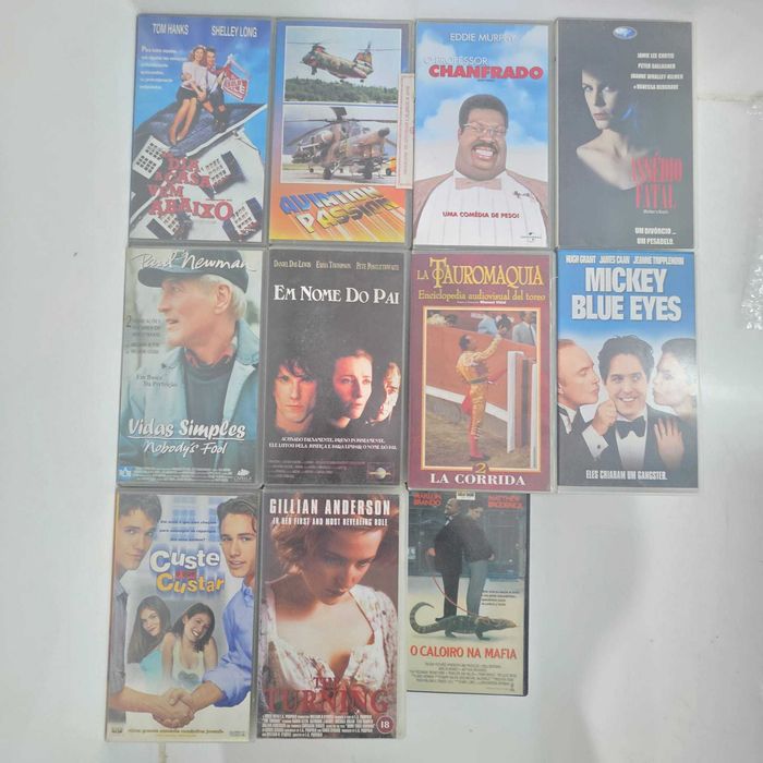 Lote Vhs 5- Ver lista Abaixo - PROMOÇÂO 1 €