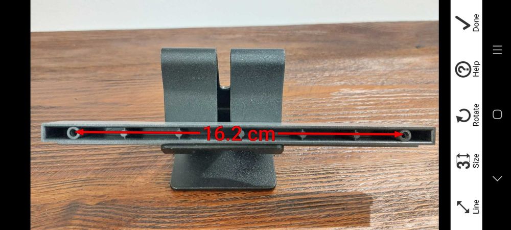 Zestaw 8 szt. nowych plastikowych srebrnych uchwytów do szafek / szaf