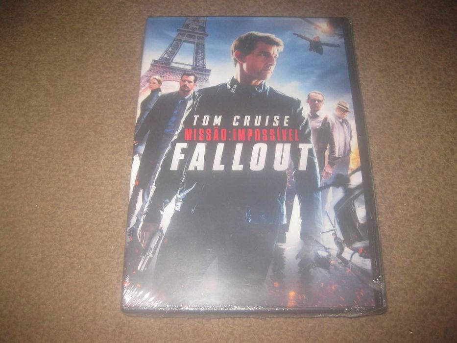 DVD "Missão Impossível: Fallout" com Tom Cruise/Selado/Raro!