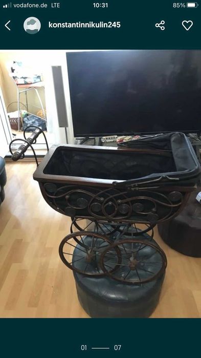 Продам детскую коляску винтаж