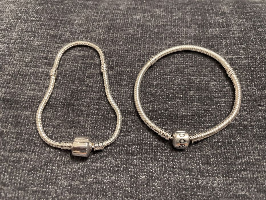 Pulseiras em aço (tipo Pandora)