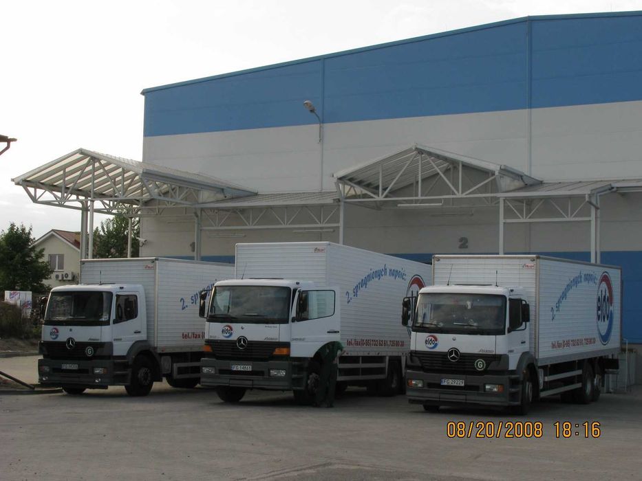 Eldo-Mini centrum logistyczne Gorzów Wlkp. składowanie towarów, pakowanie, ekspedycja, odbiory, przeładunki kontenerów i pojazdów