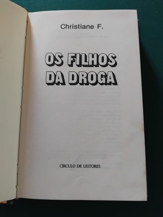 Livro “Os Filhos da Droga”