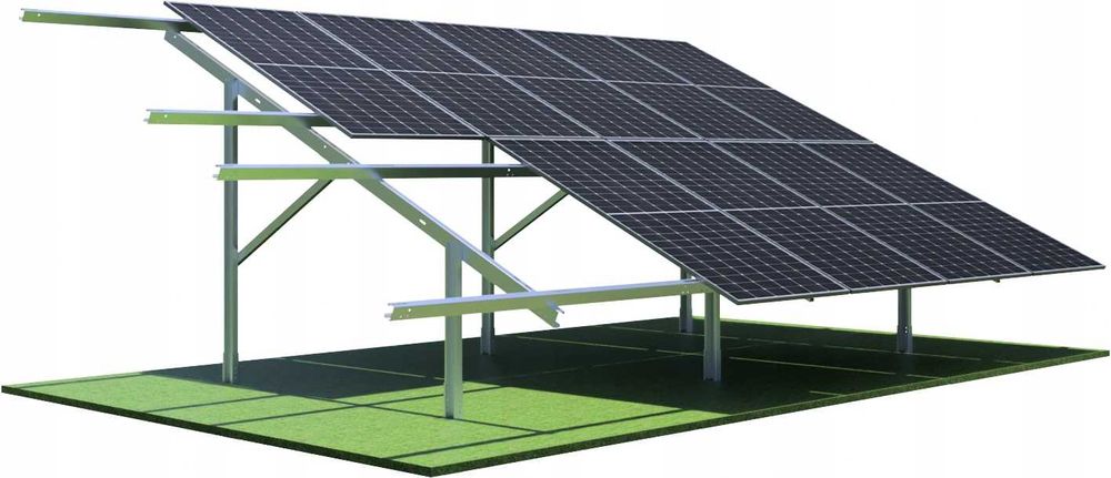 Konstrukcja  fotowoltaiczna  gruntowa naziemna