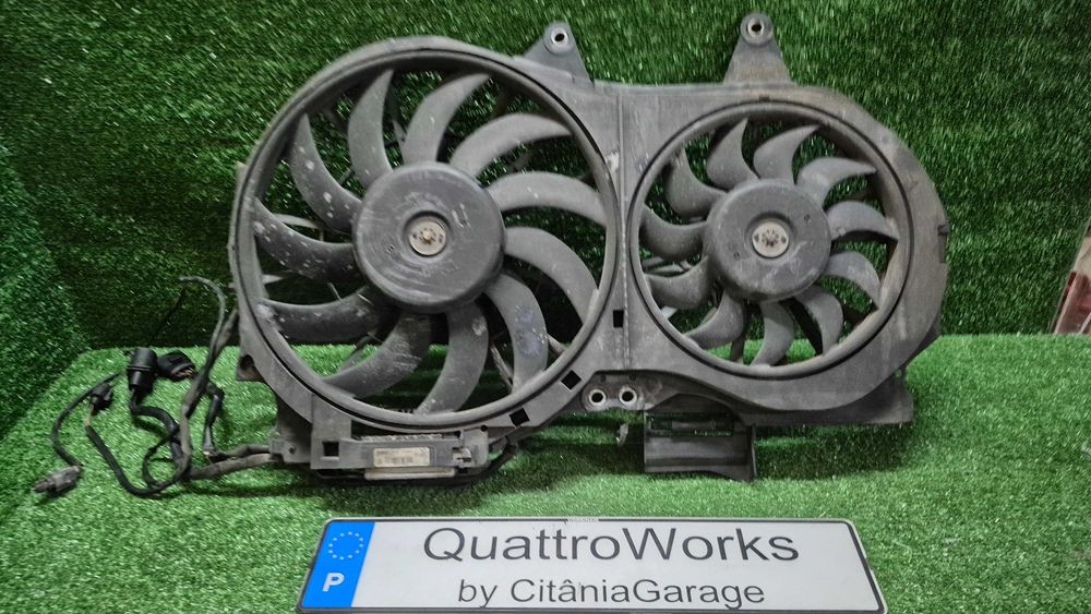 Eletroventilador Radiador Termoventilador Original Audi A4 B6 B7 Seat Exeo Valeo Ref. 8E0121205AB
