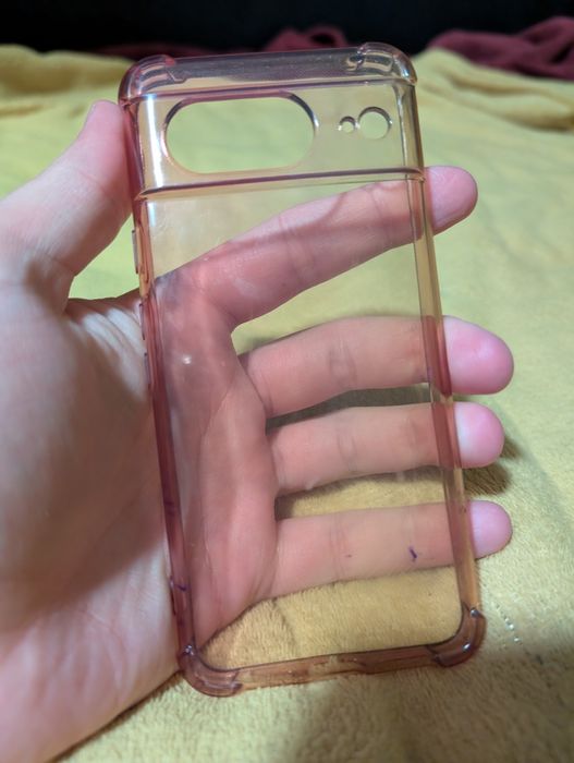 Etui do Google Pixel 8 - wielobarwne, przezroczyste