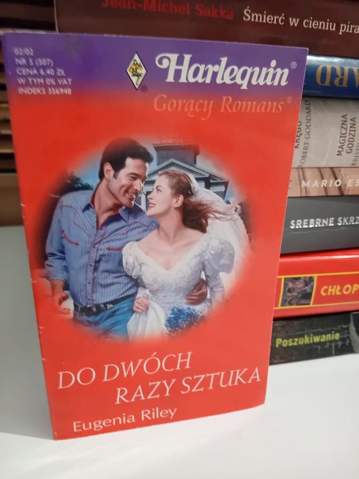 Harlequin gorący romans Do dwóch razy sztuka Eugenia Riley