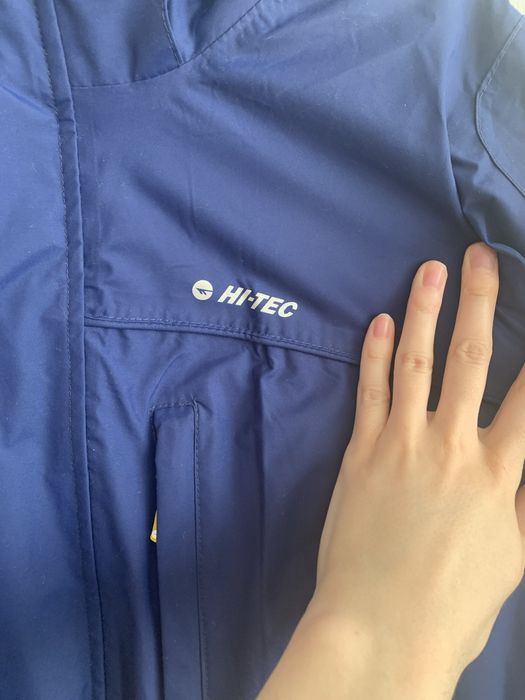 Kurtka niebieska hi-tec 3w1 xxl 2xl wododporna funkcyjna trekkingowa