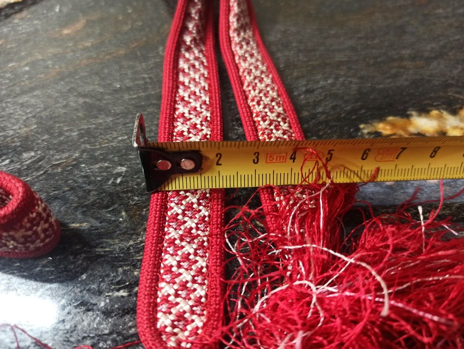 Jedwabny obijime, pasek do obi kimono oryginalny japoński