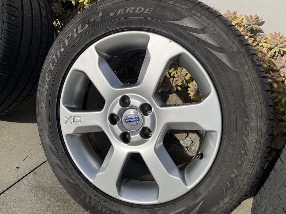 Rodas pneus jantes Volvo XC70 originais