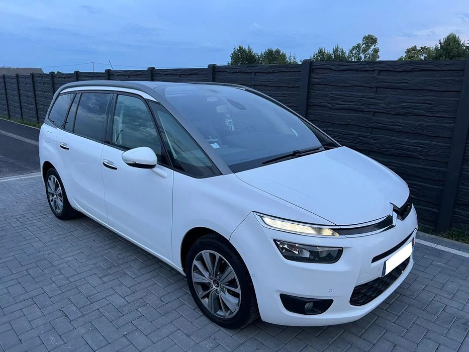 Citroën C4 Grand Picasso 2.0 BleuHDI 150KM * AUTOMAT * Panorama, Masaże, Kamera * FULL * 7 Os.