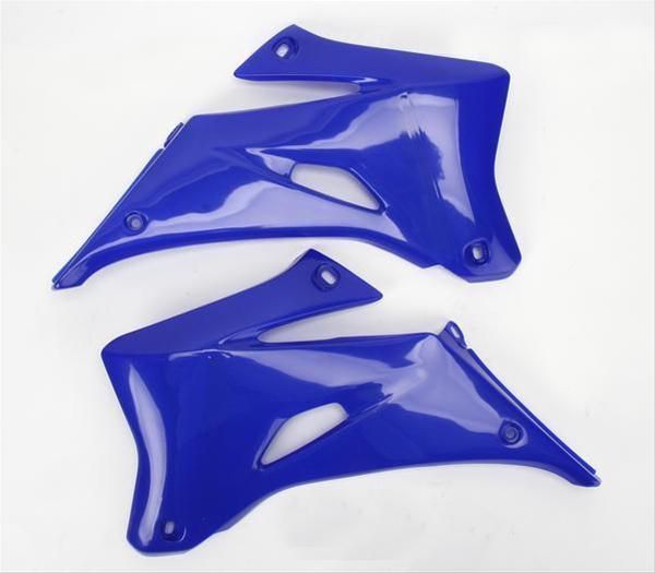 tampas laterais de radiador ufo azul yamaha yz 250f / 450f