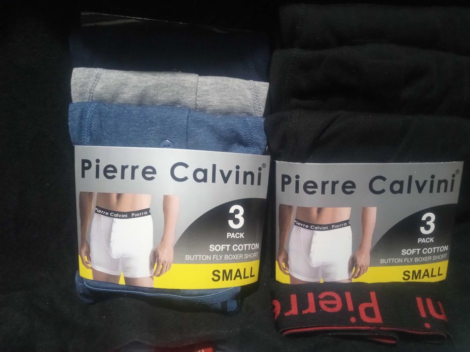 Bokserki 3 pak Rozmiary S , M , L i XXL. Pierre Cardin