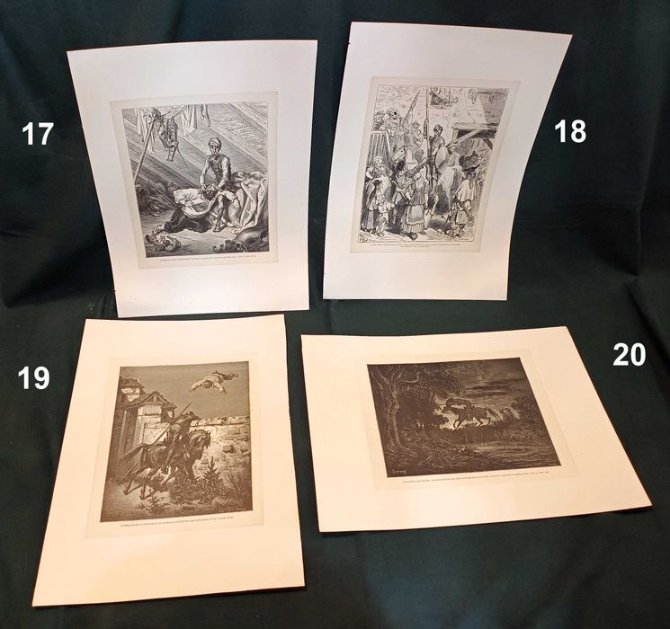 Gravuras Dom Quixote de la Mancha Gustave Doré H. Pisan 1866 5