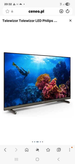 Telewizor philips 24 cale rocznik 2024