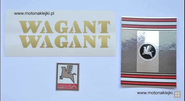 Komplet naklejek na rower Romet Wagant lata 70'